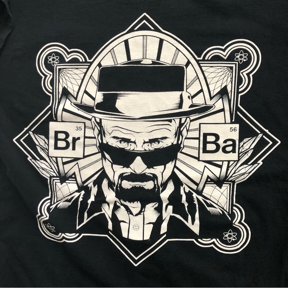 Woman’s Breaking Bad official 2013 black and white t shirt size large - Picture 5 of 12